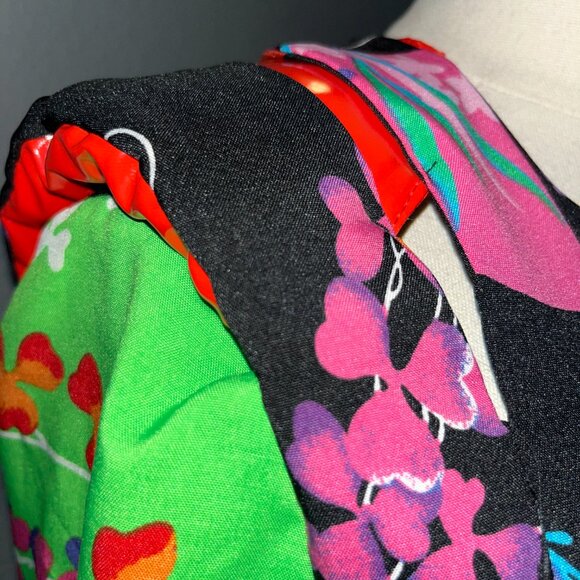 VERSACE for H&M Limited Edition Silk Japanese Origami Design Mini Dress NWOT - 8 - Picture 8 of 15